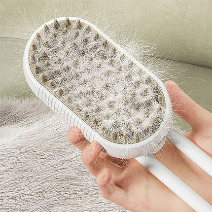 Cat Steam Brush Steamy Dog Brush 3 In 1 Electric Spray Cat Hair Brushes For Massage Pet Grooming Comb Hair Removal Combs Pet Products Hi markets