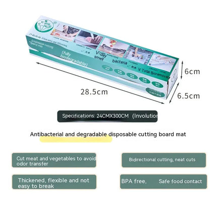 Food Grade Degradable Disposable Kitchen Chopping Board Pad Portable Chopping Board Hi markets
