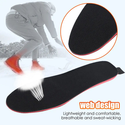 Heated Insoles For Men Women Rechargeable Heating Boot Insole Feet Warmer Pads Cut To Any Size Heating Electric Heated Insoles Hi markets