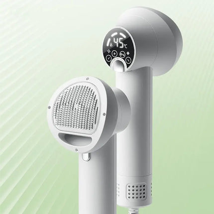 Smart Pet Hair Dryer Dog Golden Retriever Cat Grooming Hairdressing Blow & Comb Silent No Harm Pet Cleaning Supplies Pet Products Hi markets