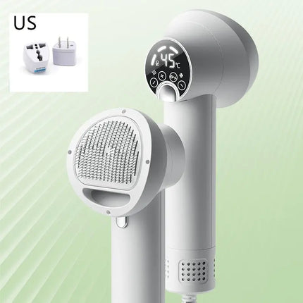 Smart Pet Hair Dryer Dog Golden Retriever Cat Grooming Hairdressing Blow & Comb Silent No Harm Pet Cleaning Supplies Pet Products Hi markets