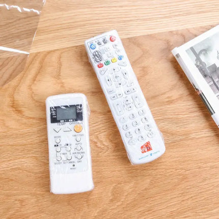 Special protective film for remote control Remote protective cover Heat shrinkable remote control film 5 packs Hi markets