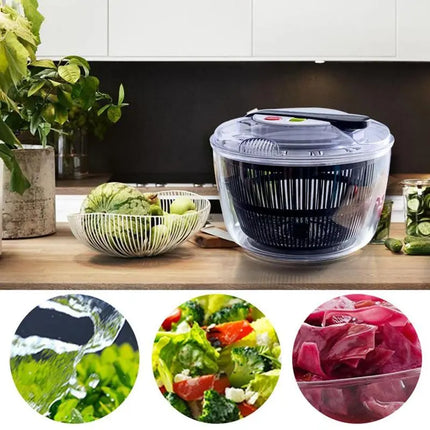 Useful Vegetables Fruits Dryer Salad Spinner Fruit Wash Clean Basket Storage Drying Machine Kitchen Tools Vegetable Dehydrator Hi markets