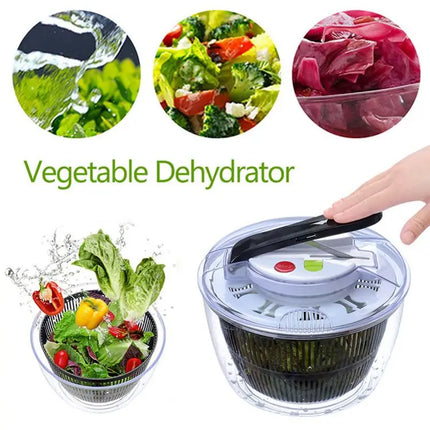 Useful Vegetables Fruits Dryer Salad Spinner Fruit Wash Clean Basket Storage Drying Machine Kitchen Tools Vegetable Dehydrator Hi markets