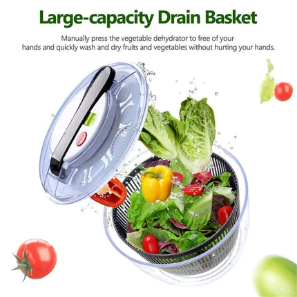 Useful Vegetables Fruits Dryer Salad Spinner Fruit Wash Clean Basket Storage Drying Machine Kitchen Tools Vegetable Dehydrator Hi markets